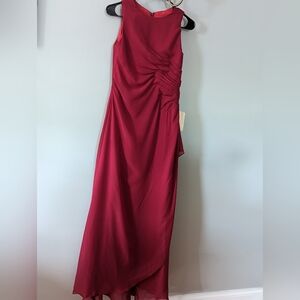 LanTing Burgundy Junior Bridesmaid Dress